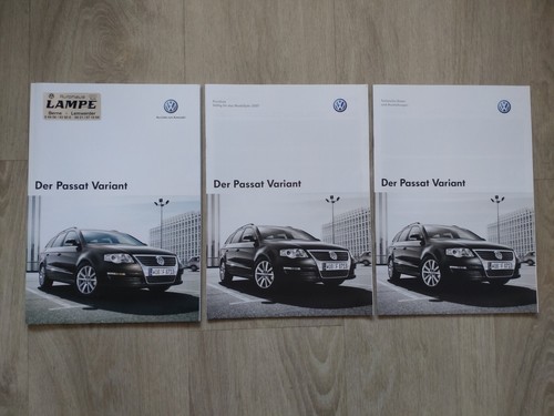 Passat variant prospekt - vw, b6